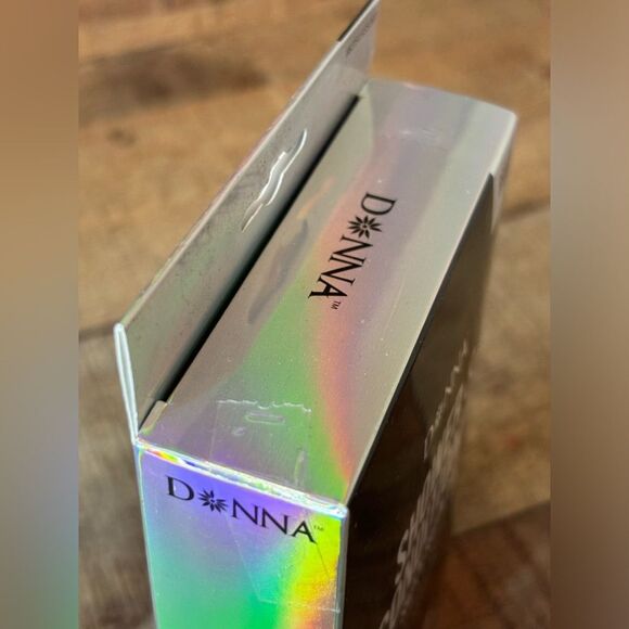 Donna Set Of 3 Shower & Conditioning Silky Satin Cap Waterproof Red Blue Black - Picture 5 of 6